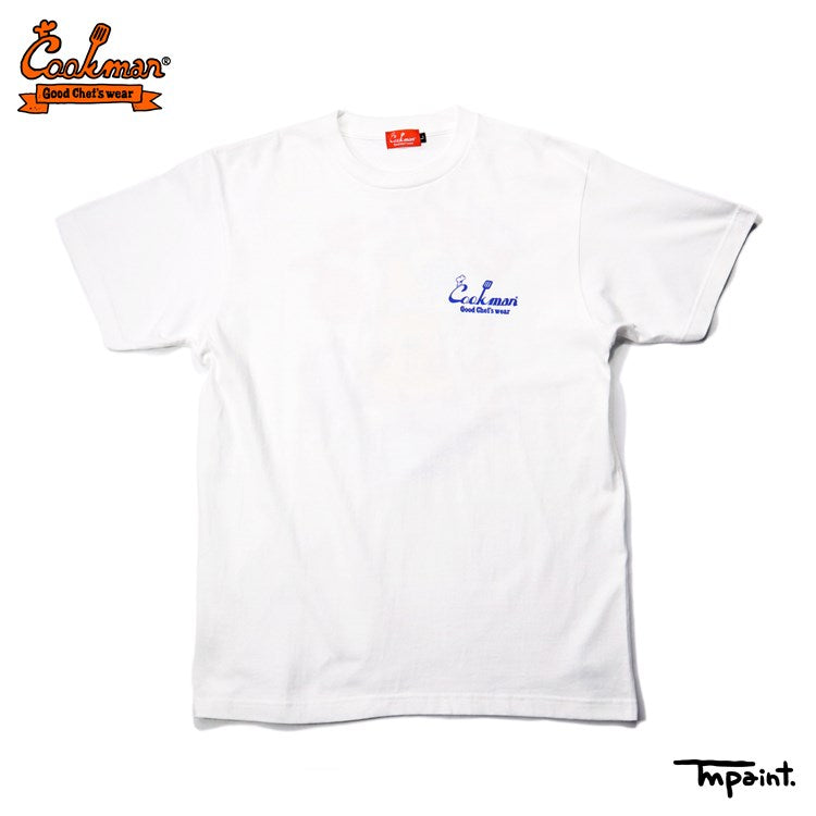 Cookman Tees - TM Paint Burger : White