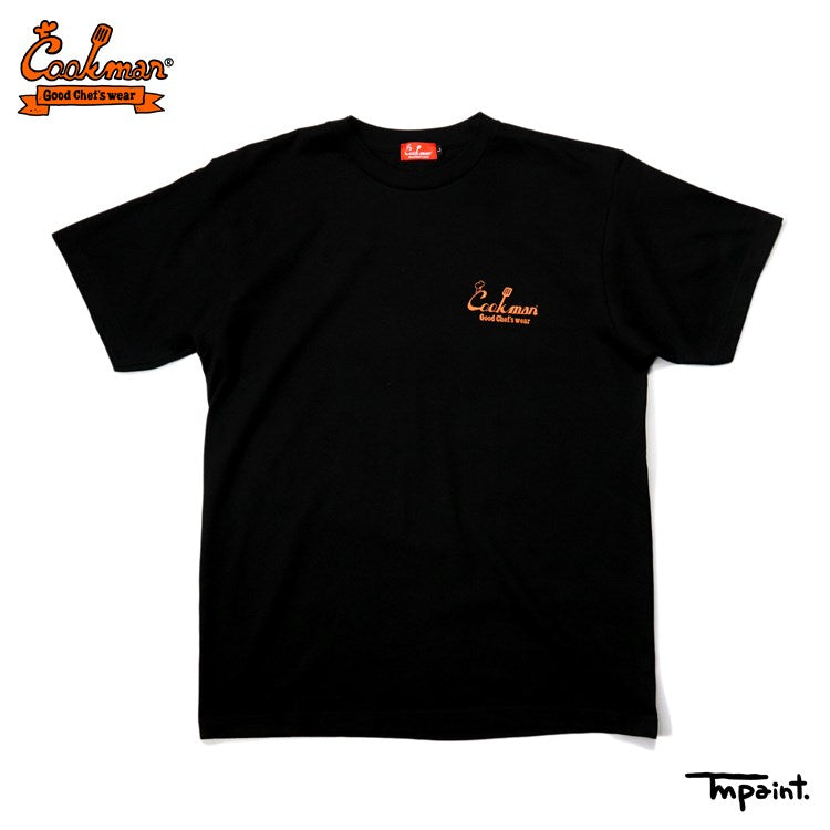 Cookman Tees - TM Paint Hot Dog : Black