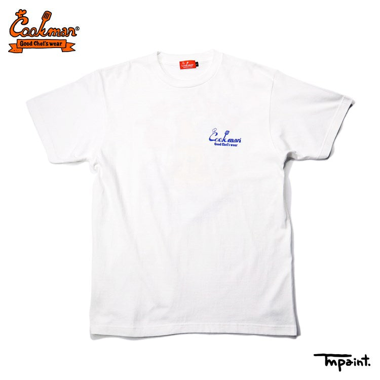 Cookman Tees - TM Paint Hot Dog : White