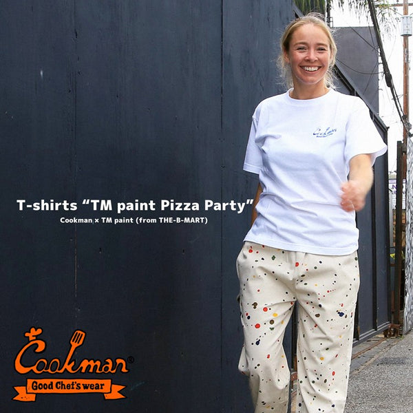 Cookman Tees - TM Paint Pizza Party : White