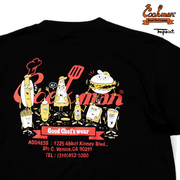 Cookman T-shirts - TM Paint Enjoy Cookman : Black