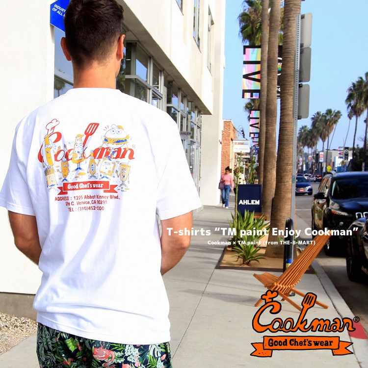 Cookman Tees - TM Paint Enjoy Cookman : White