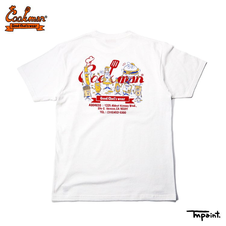 Cookman Tees - TM Paint Enjoy Cookman : White