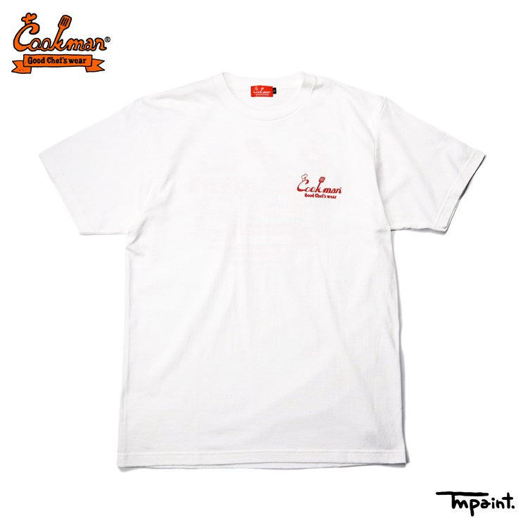 Cookman Tees - TM Paint Enjoy Cookman : White