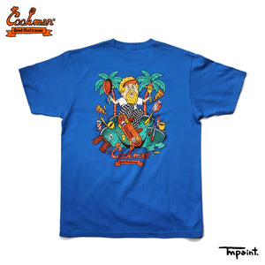 Cookman T-shirts - TM Paint Venice Beach Skatepark : Blue