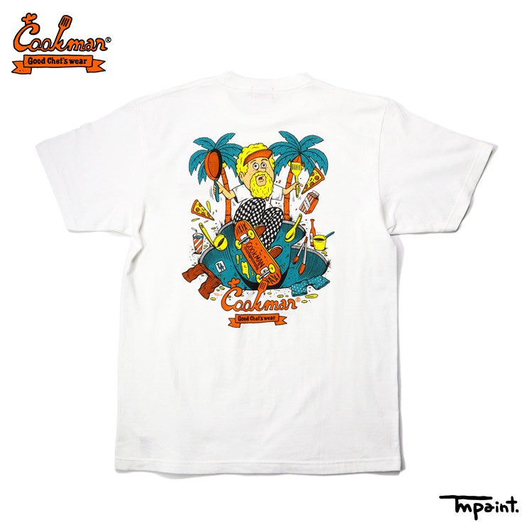 Cookman Tees - TM Paint Venice Beach Skatepark : White