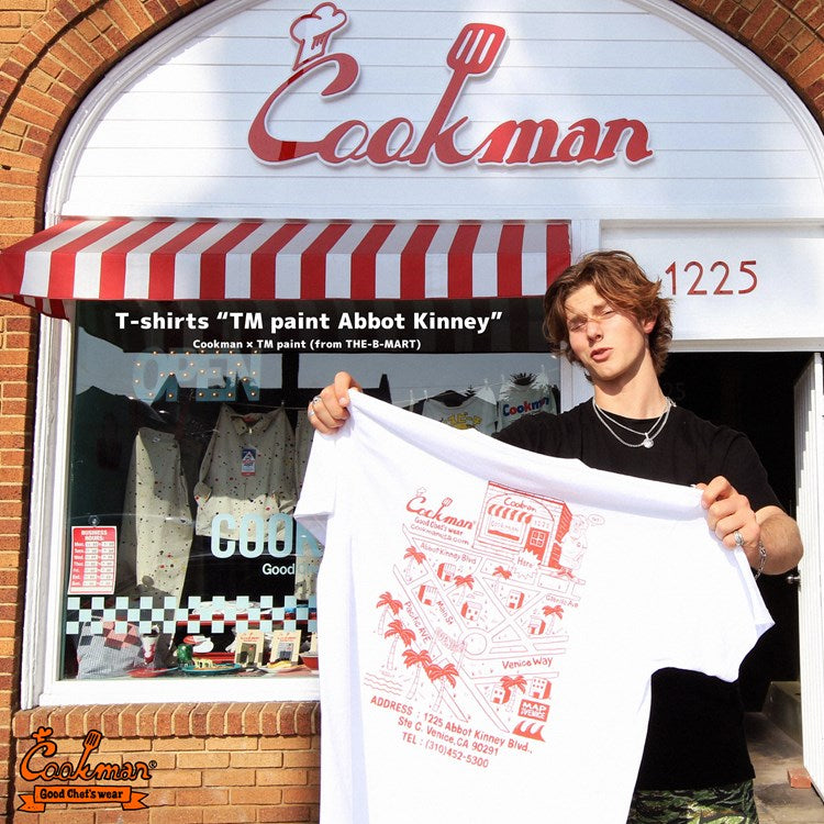 Cookman Tees - TM Paint Abbot Kinney : White