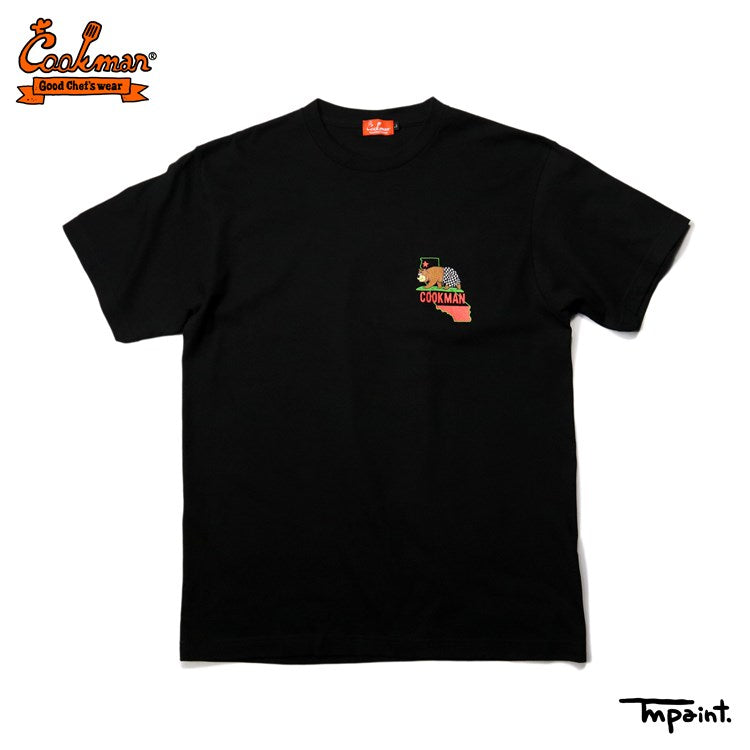 Cookman Tees - TM Paint California Bear : Black