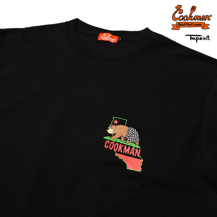 Cookman Tees - TM Paint California Bear : Black