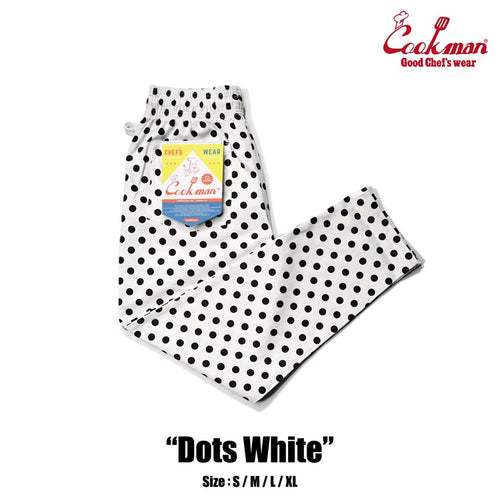 Cookman Chef Pants - Dots : Blue – Cookman USA