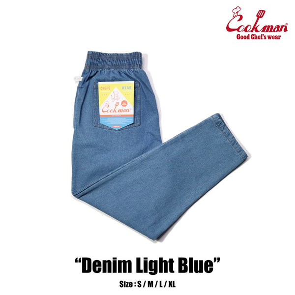 Cookman Chef Pants - Denim : Light Blue