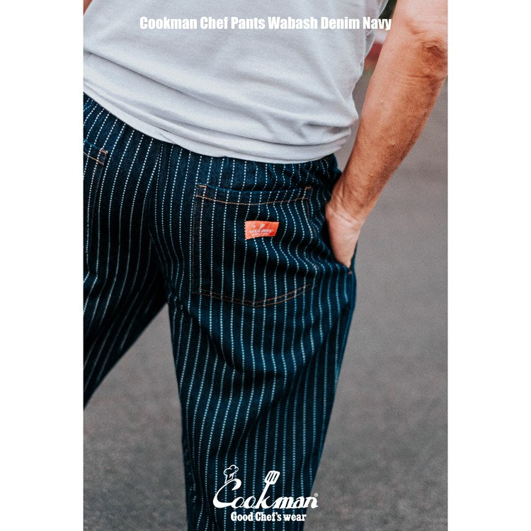 Cookman Chef Pants - Wabash Denim : Navy