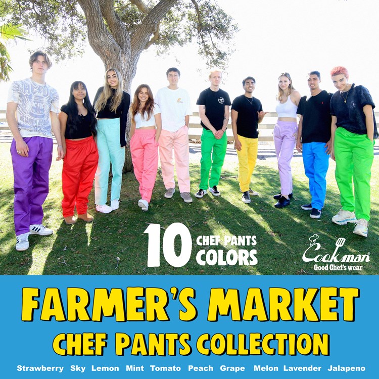 Cookman Chef Pants - Peach