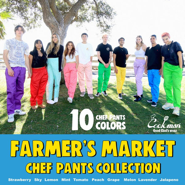 Cookman Chef Pants - Sky