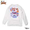 Cookman Long Sleeve Tees - TM Paint Burger : White