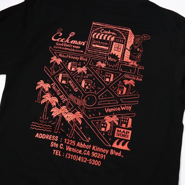 Long Sleeve Tees - TM Paint Abbot Kinney : Black