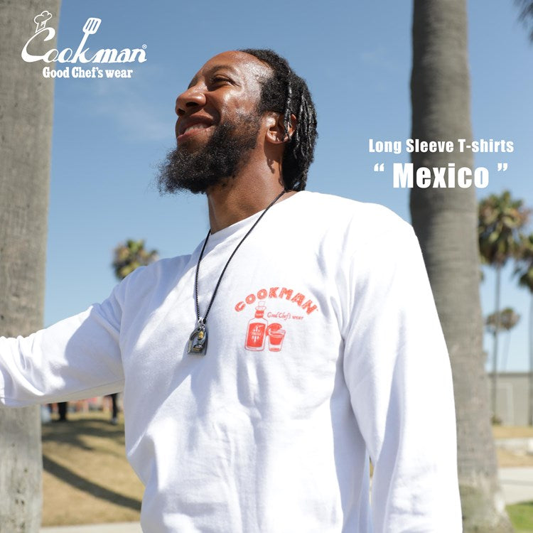 Cookman Long Sleeve Tees - Mexico : White