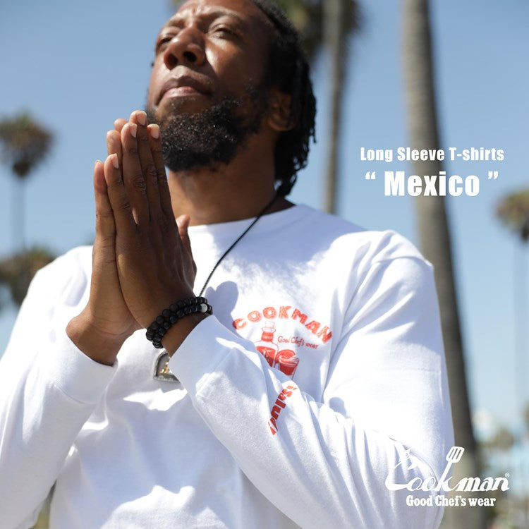 Cookman Long Sleeve Tees - Mexico : White