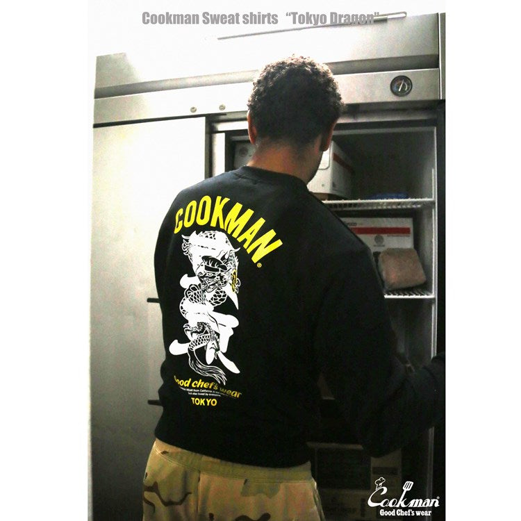 Cookman Sweats - Tokyo Dragon : Black