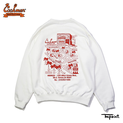 Cookman Sweat shirts - TM Paint Abbot Kinney : White – Cookman USA