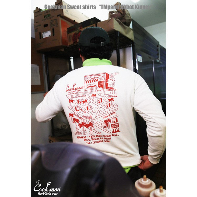 Cookman Sweats - TM Paint Abbot Kinney : White