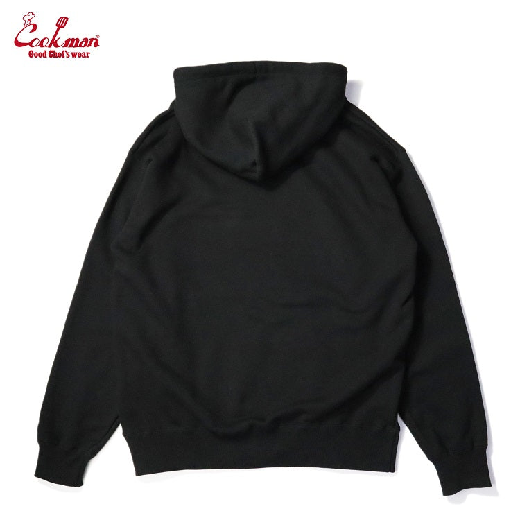 Cookman Pullover Hoodie - Flock Arch : Black