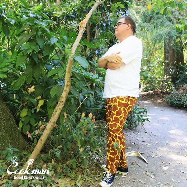 Cookman Chef Pants - Giraffe