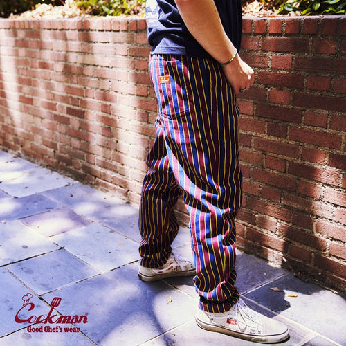 Cookman Chef Pants - Crazy Stripe : Black and White – Cookman USA