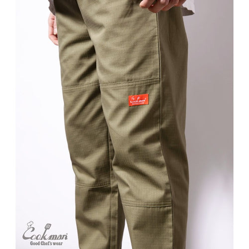 Cookman Chef Pants - Double Knee Ripstop : Olive – Cookman USA