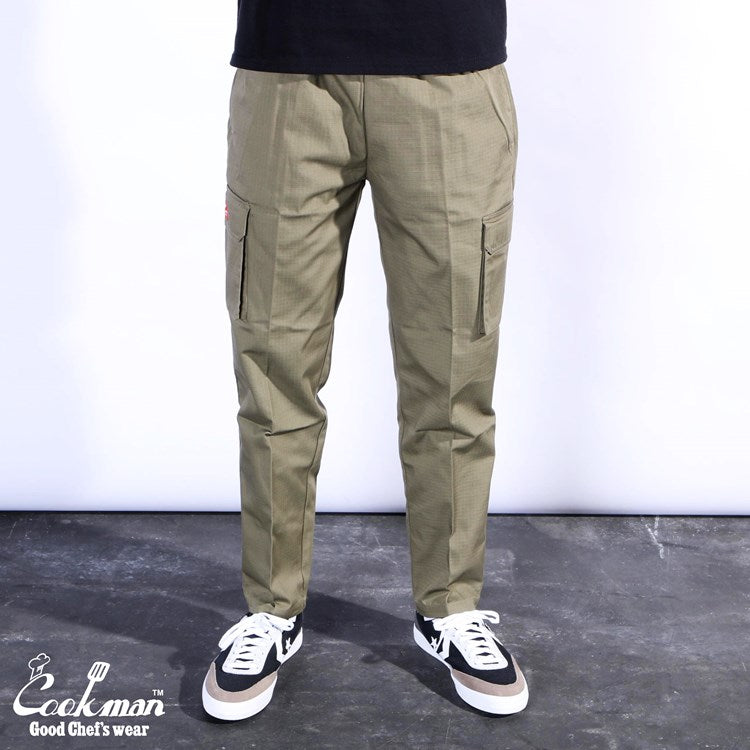 Cookman Chef Pants Cargo - Ripstop : Olive