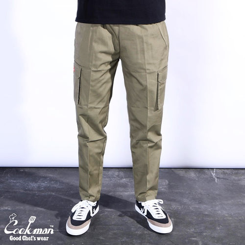 Cookman Chef Pants Cargo - Ripstop : Olive – Cookman USA