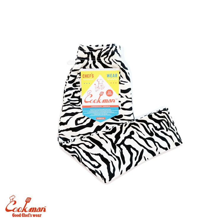 Cookman Chef Pants Kids - Zebra