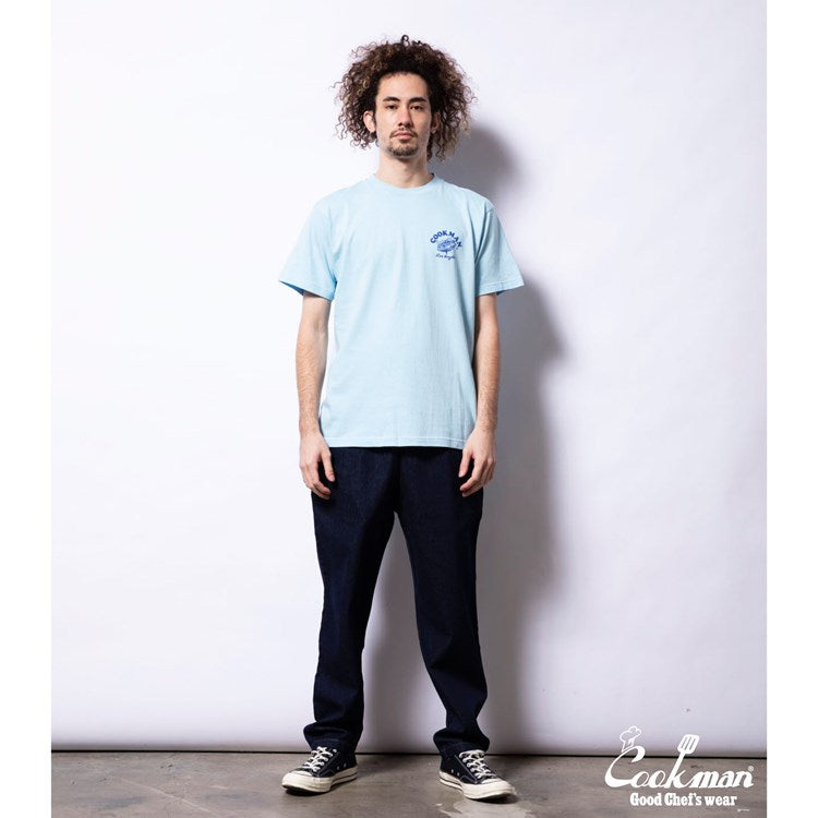 Cookman Tees - Hamburger : Light Blue