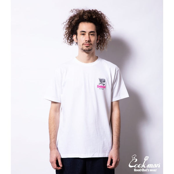 Cookman T-shirts - Supermarket : White