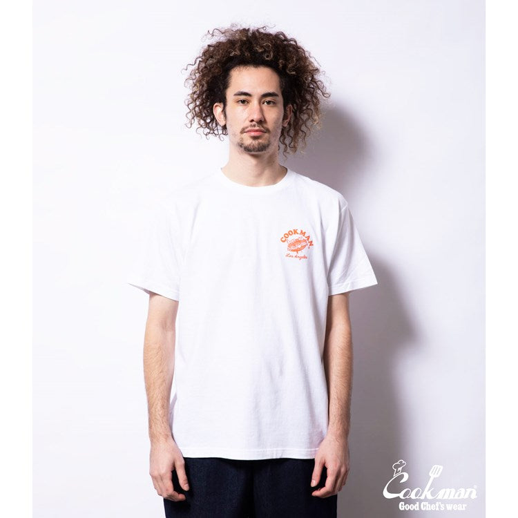 Cookman Tees - Hamburger : White