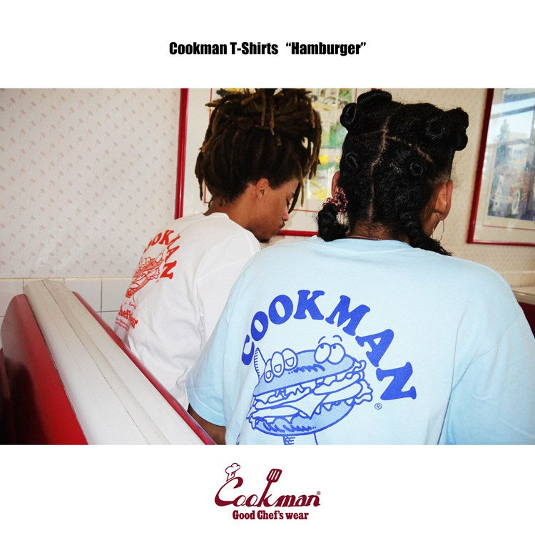 Cookman Tees - Hamburger : White