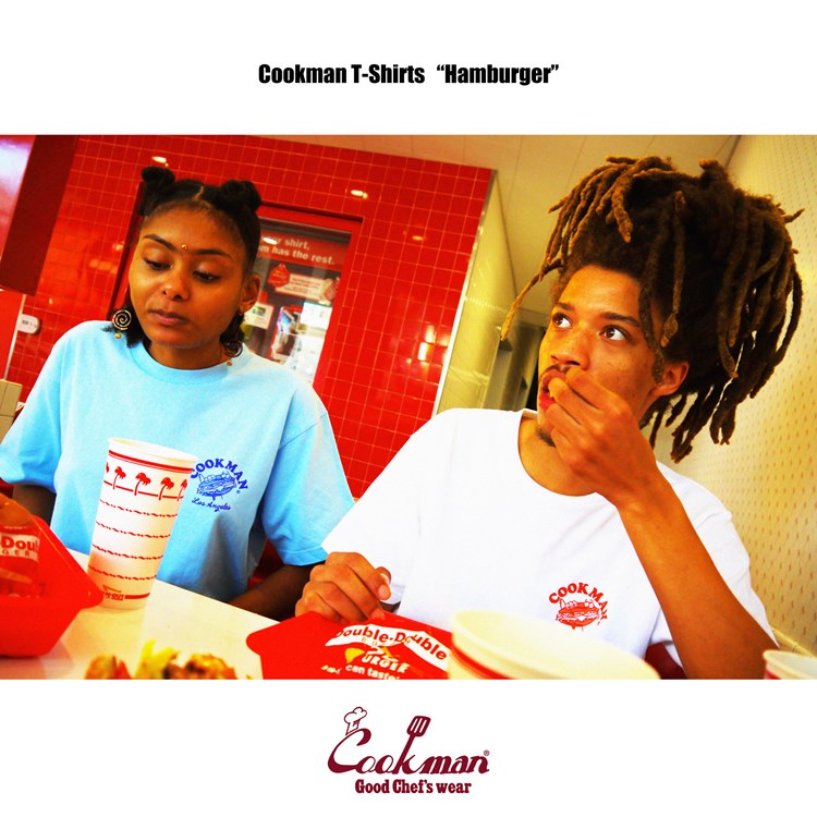 Cookman Tees - Hamburger : Light Blue