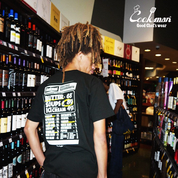 Cookman Tees - Supermarket : Black