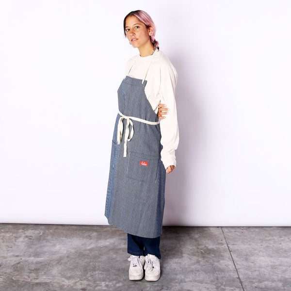 Cookman Long Apron - Hickory : Navy