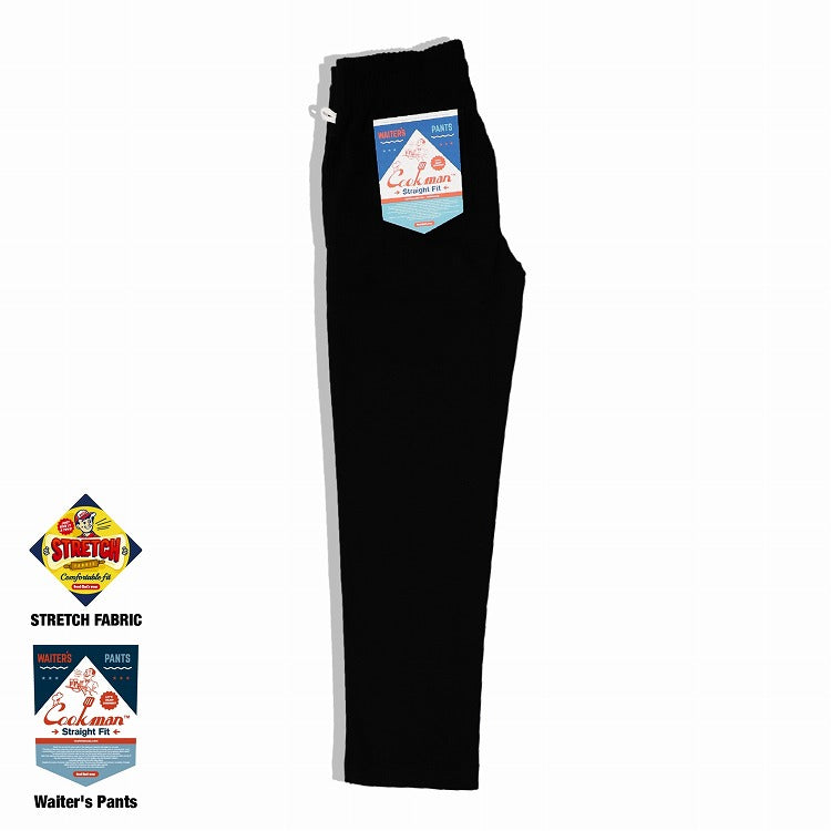 Cookman Waiter's Pants (stretch) - Black