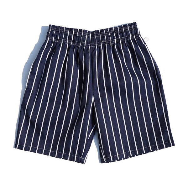 Cookman Chef Short Pants - Stripe : Navy