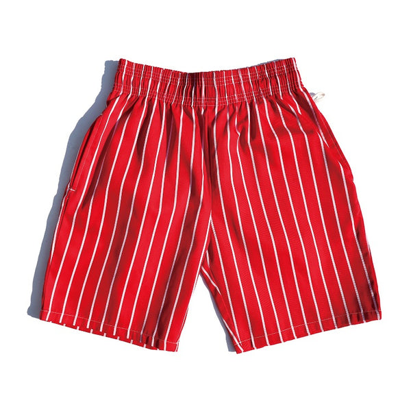 Cookman Chef Short Pants - Stripe : Red