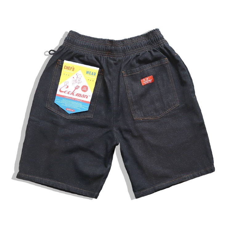Chef Short Pants - Denim : Black