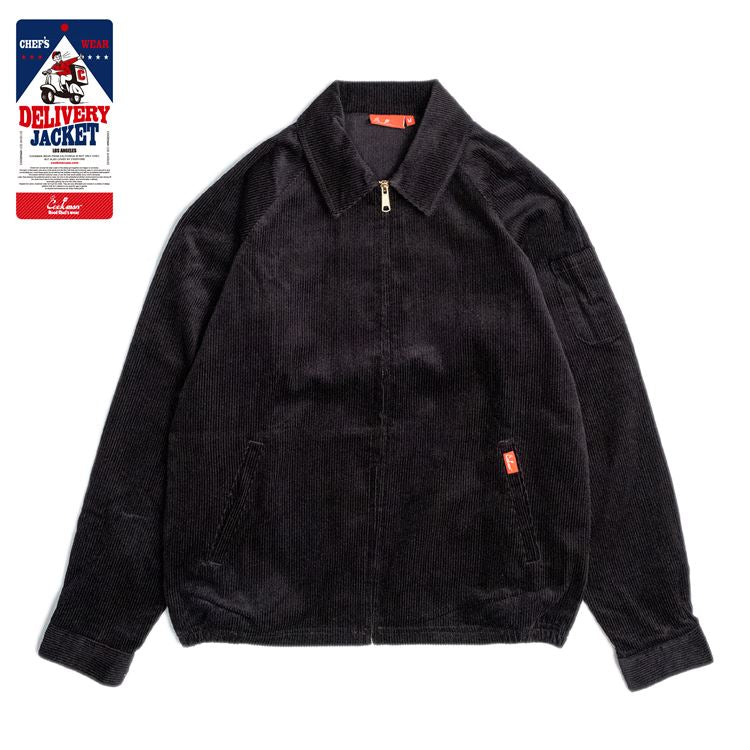 Delivery Jacket - Corduroy : Black
