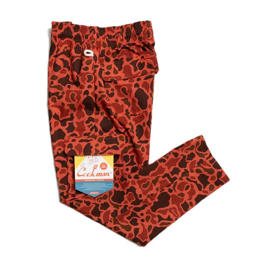 Chef Pants Cargo - Ripstop : Duck Hunter Camo Red