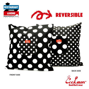 Cookman Pocket Cushion Cover (Reversible) - Dots & Big Dots