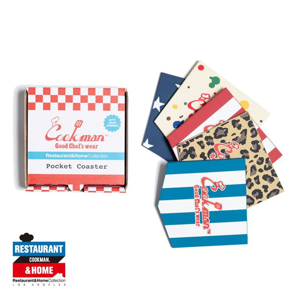 Cookman Pocket Coasters (Set of 5) - Color