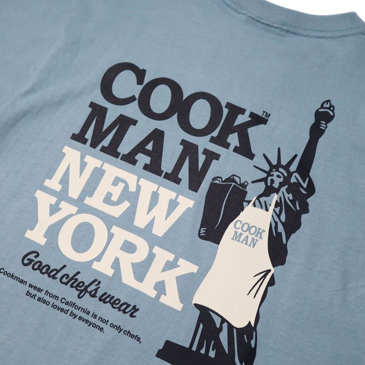 Cookman Tees - Lady Liberty - Blue