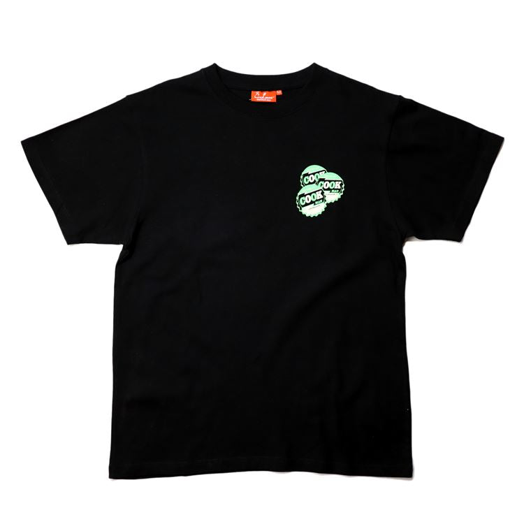 Cookman Tees - Bottle Cap : Black (All Sales Are Final)