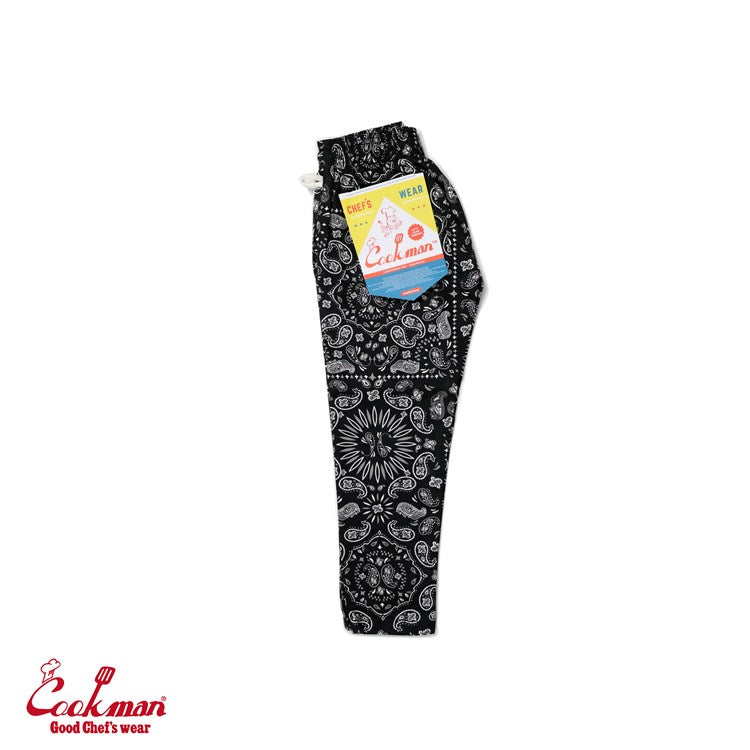 Chef Pants Kids - Paisley : Black